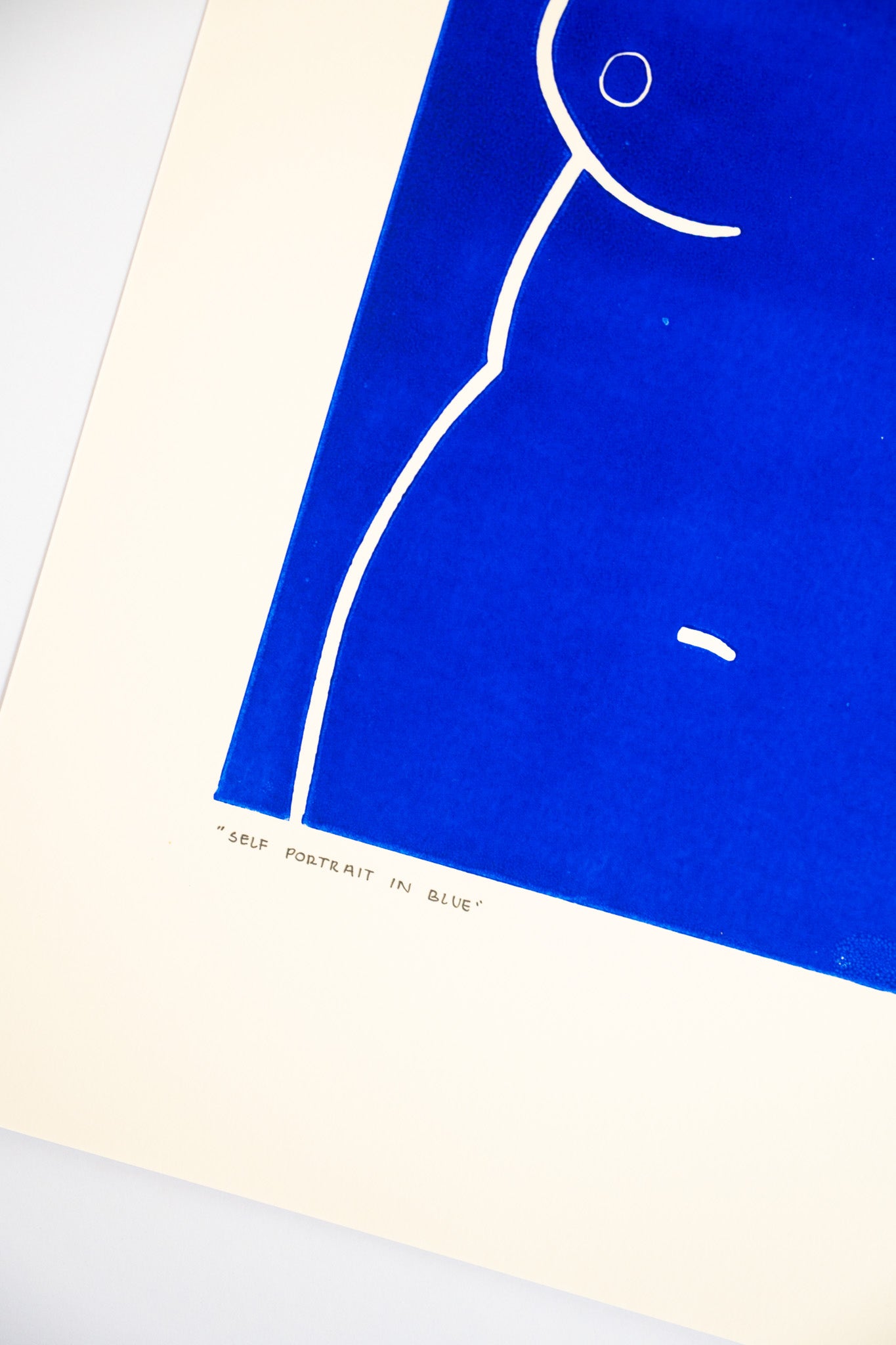 Self Portrait in Blue